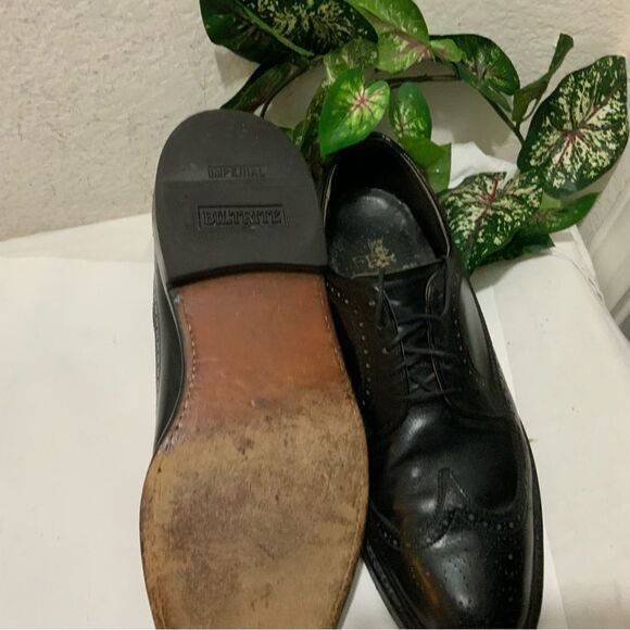 EXECUTIVE IMPERIAL By Mason Vintage Wingtip Shoes size 9D - Picture 8 of 15